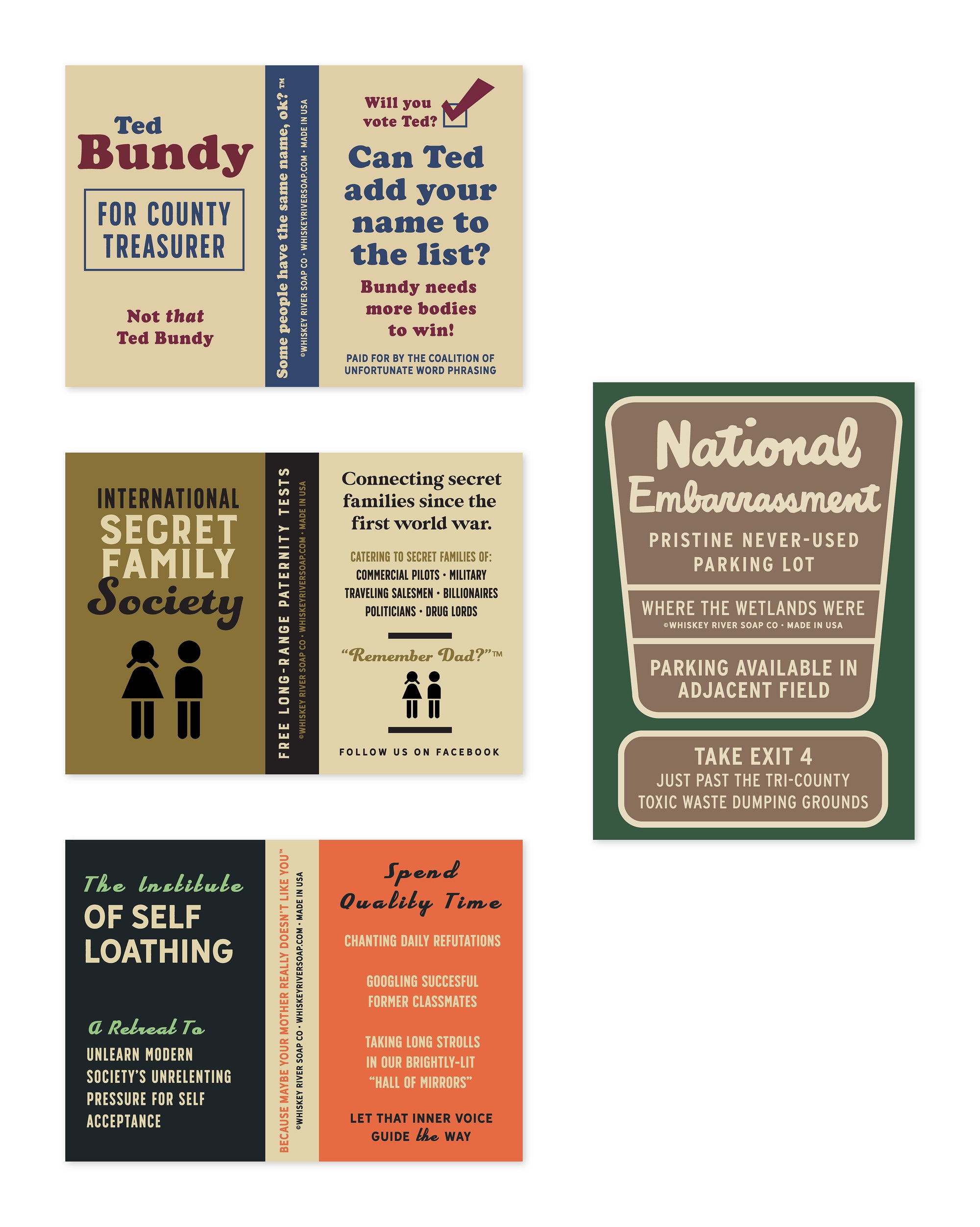 Old School Matchboxes Variety Pack: Ted Bundy for Office - Matchboxes