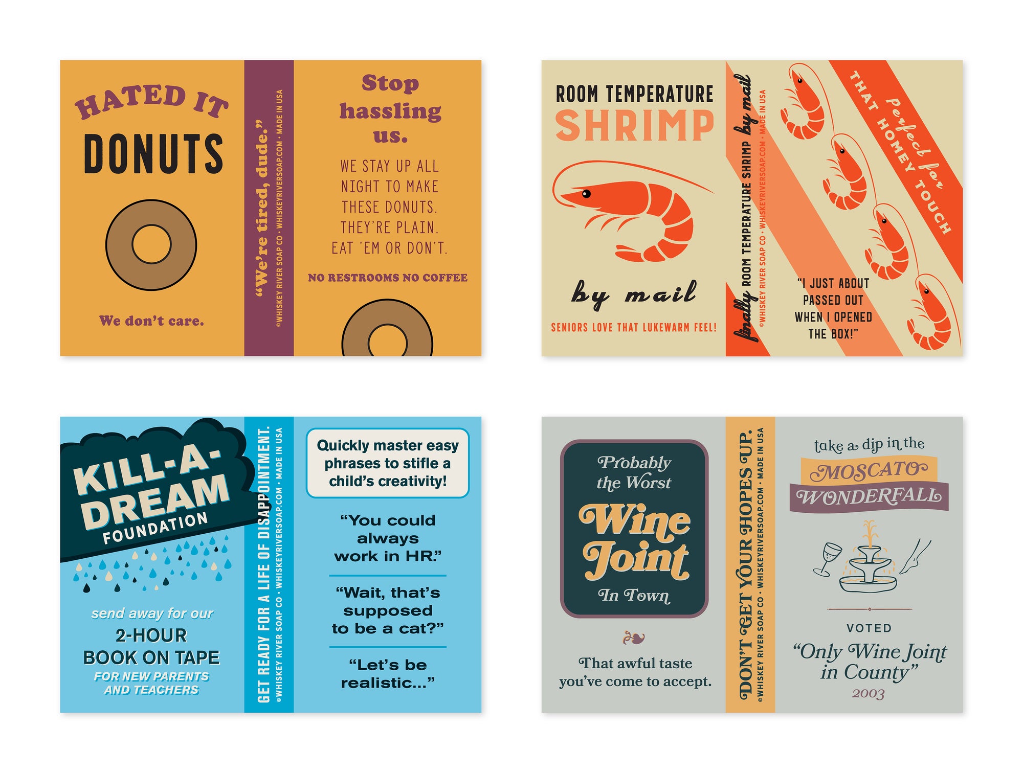 Old School Matchboxes Variety Pack: Hated It Donuts - Matchboxes