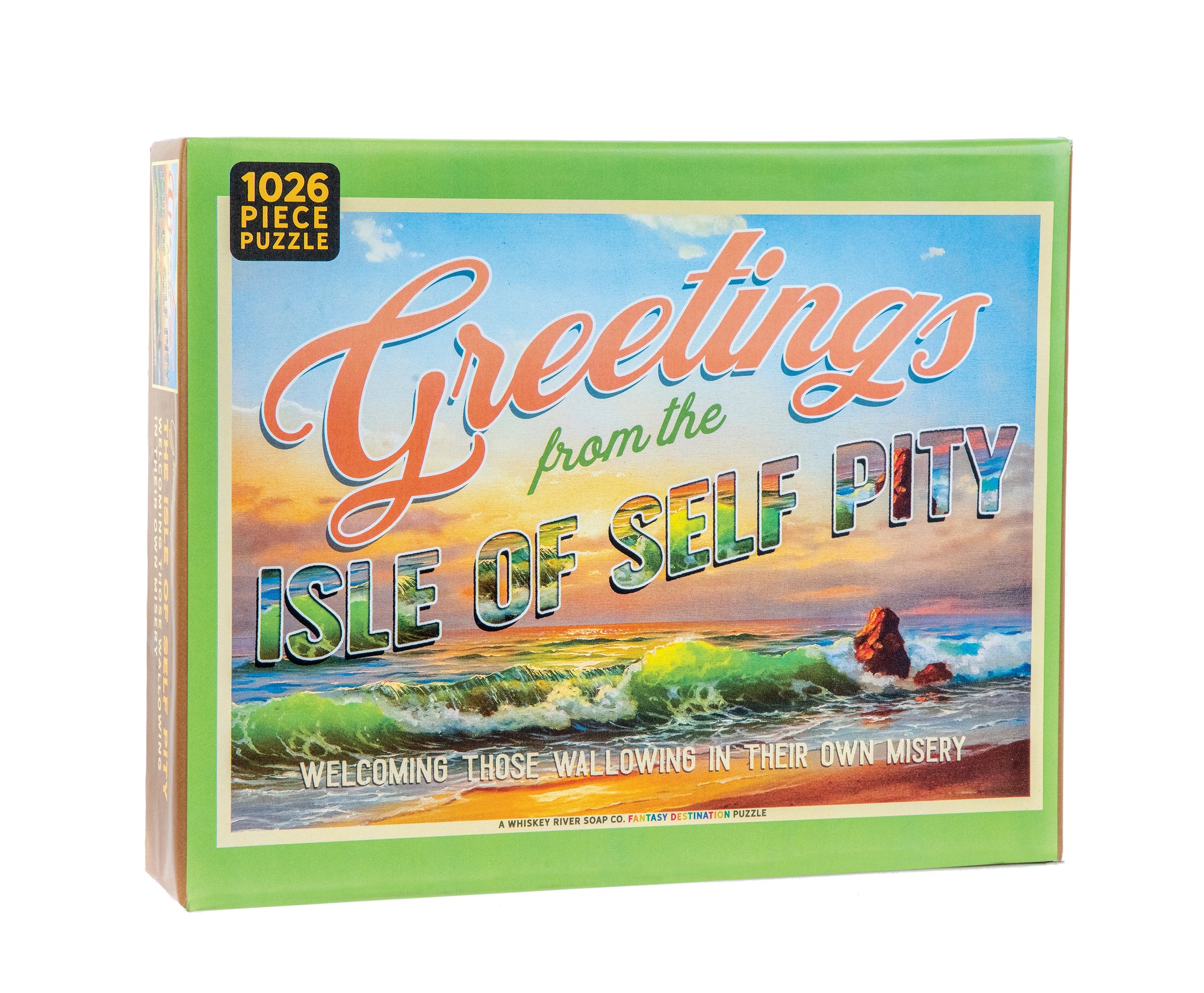 Greetings from The Isle of Self Pity Puzzle - Puzzle