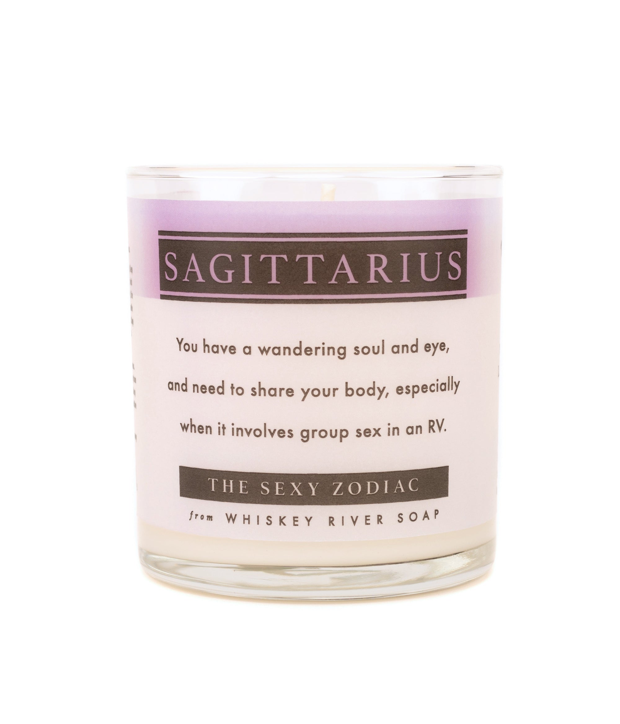 Sagittarius Sexy Zodiac Candle