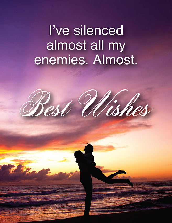 Silenced Enemies Greeting Card